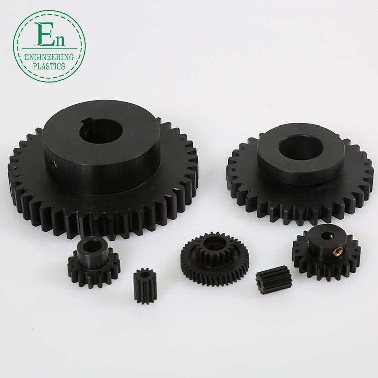 Injection molding plastic gear custom green wear-resistant anticorrosive high hardness PA66 nylon transmission gear