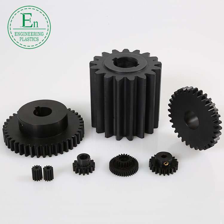 Injection molding plastic gear custom green wear-resistant anticorrosive high hardness PA66 nylon transmission gear