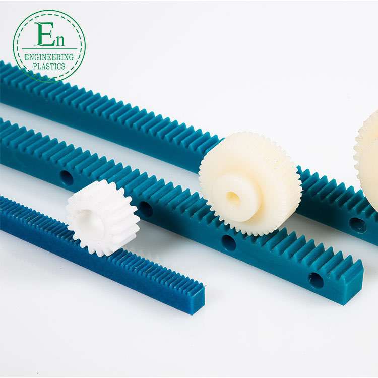 Injection molding manufacturers wear-resistant corrosion resistant MC nylon PA66 plastic gear rack