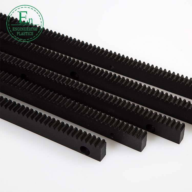 Injection molding manufacturers wear-resistant corrosion resistant MC nylon PA66 plastic gear rack