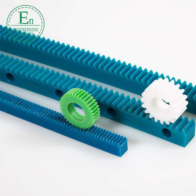 Injection molding PA66 nylon gear rack application of industrial transmission