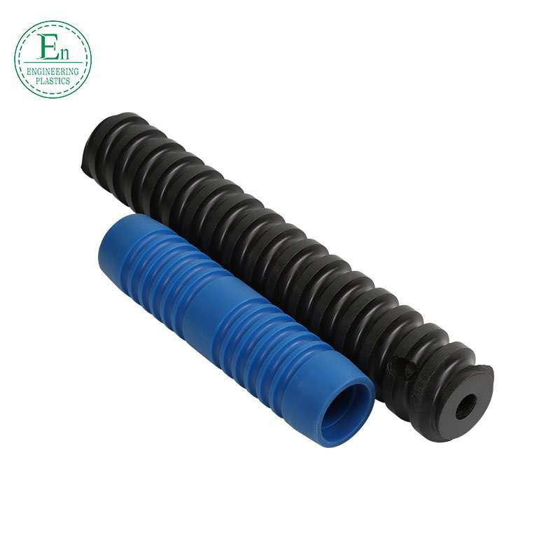 CNC milling machine customized  nylon pa66 screw conveyor Uhmwpe plastic screw