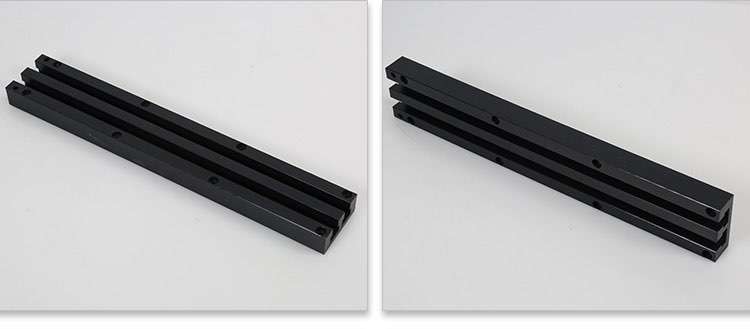 Plastic manufacturers custom  chain guide CNC machining UHMW-PE linear guide rail