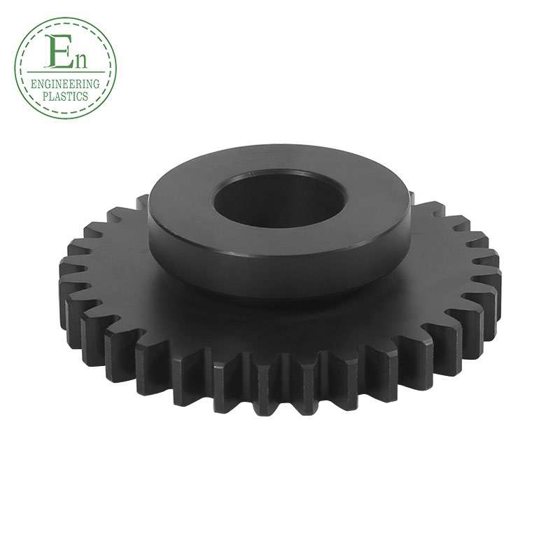 Plastic parts manufacturer custom wholesale nylon PA66 plastic bevel gears