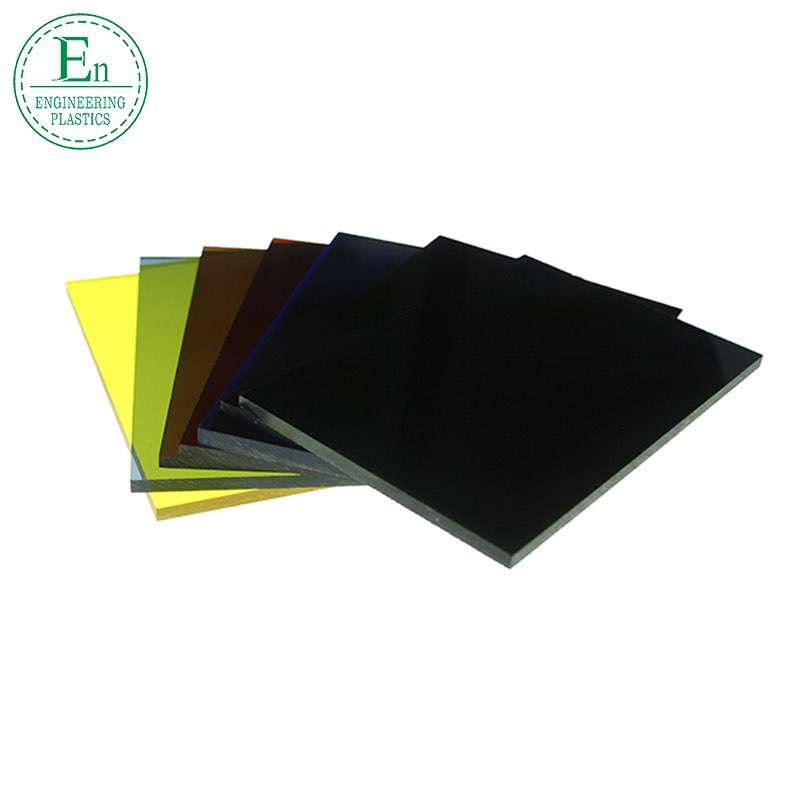 Plastic manufacturers wholesale sale of various sizes of transparent high hardness PC plastic sheet