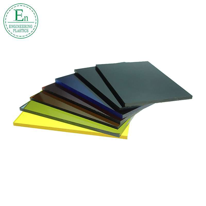 Plastic manufacturers wholesale sale of various sizes of transparent high hardness PC plastic sheet