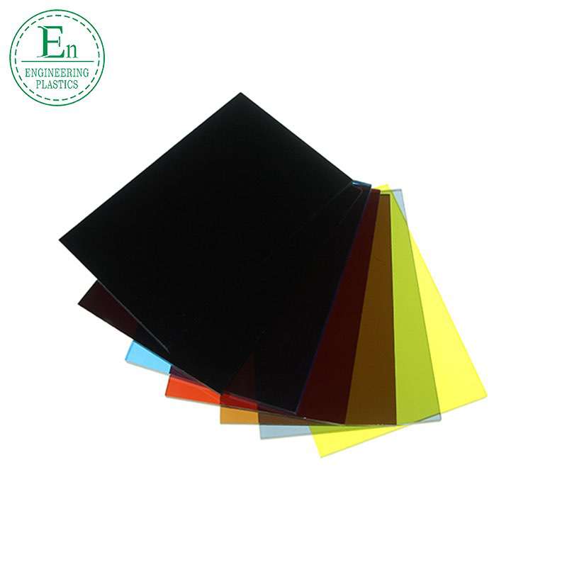 Plastic manufacturers wholesale sale of various sizes of transparent high hardness PC plastic sheet