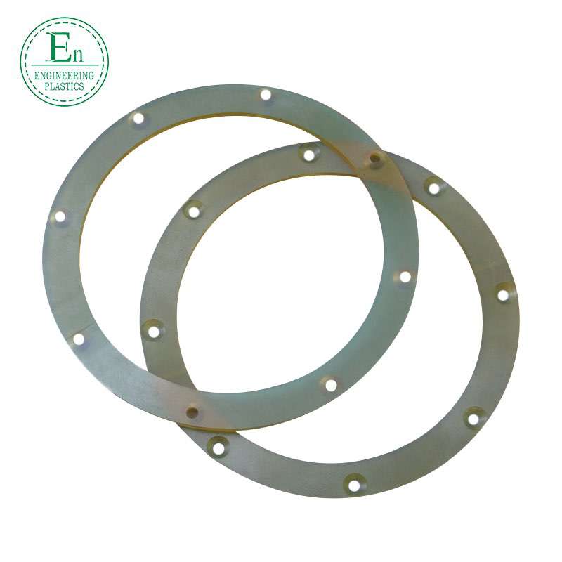 Plastic manufacturers CNC processing high temperature and flame retardant PEI shaft sleeve and sealing ring