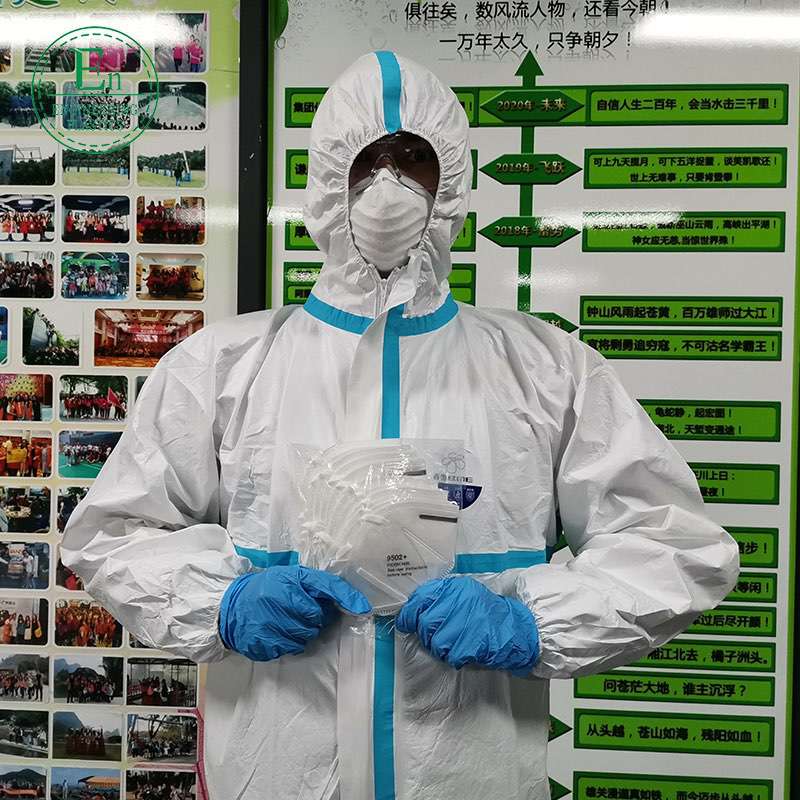 Supply of anti - virus anti - bacteria medical protection level of protective clothing