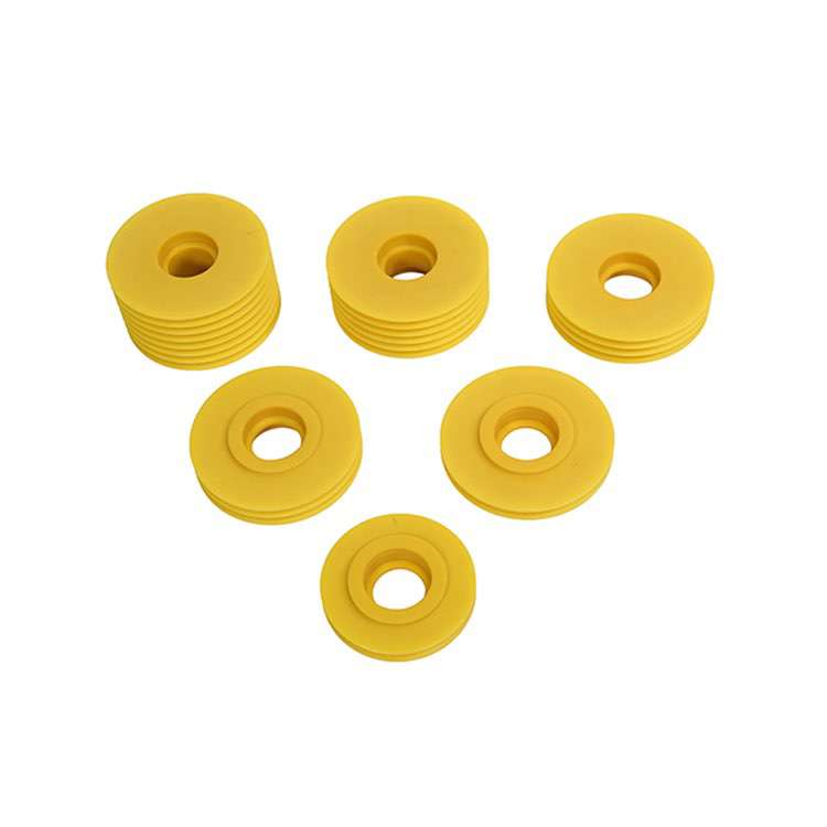 high quality manufacturer PA66 wheels plastic nylon pulley for cable