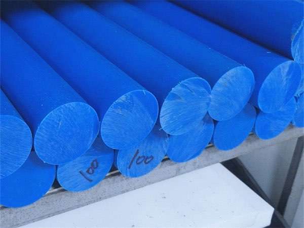 Where are MC nylon rods usually used?