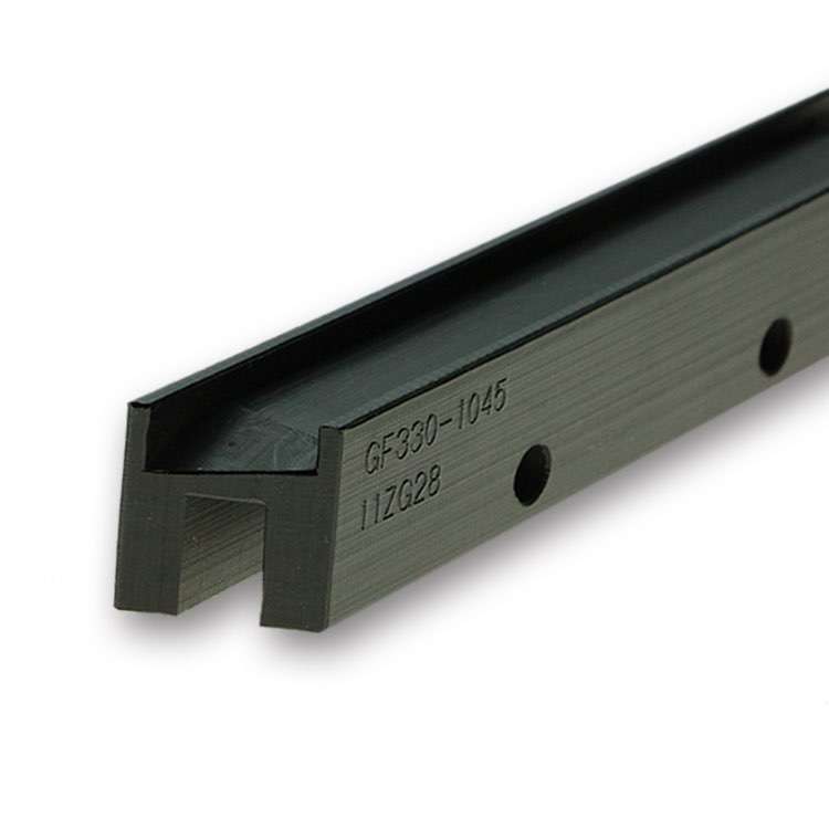 High performance smooth sliding nylon guide rail cnc hard plastic linear guide rails