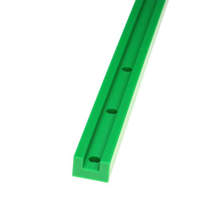 High performance smooth sliding nylon guide rail cnc hard plastic linear guide rails