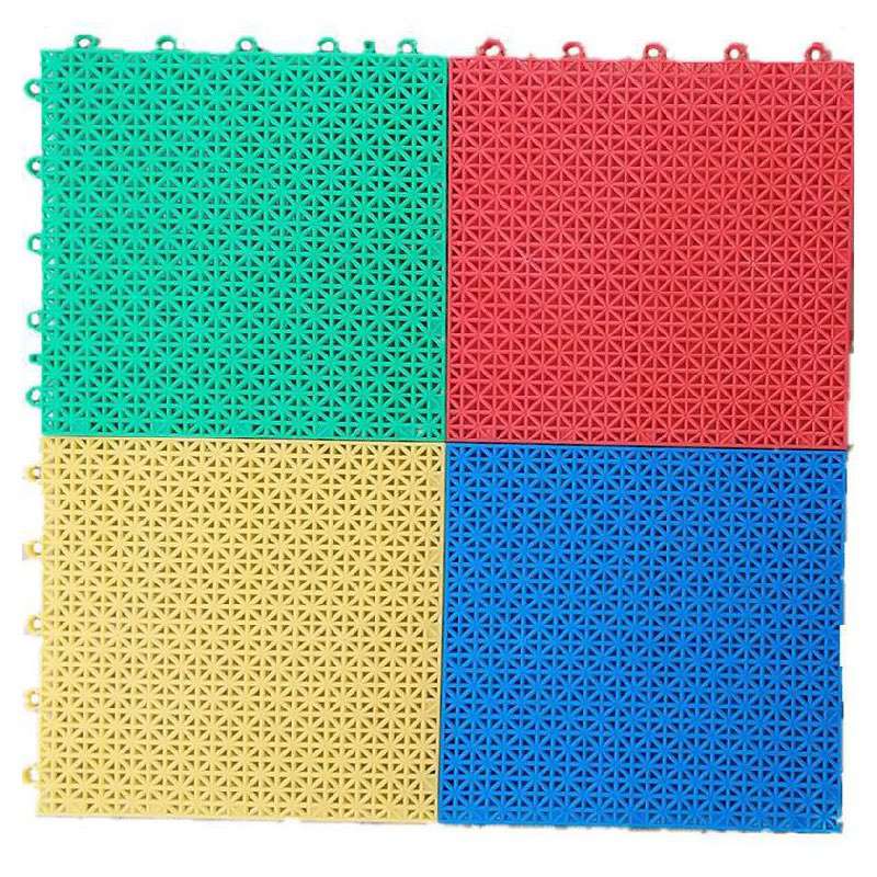 high strength car garage floor grate plastic modular anti slip interlocking garage floor tiles