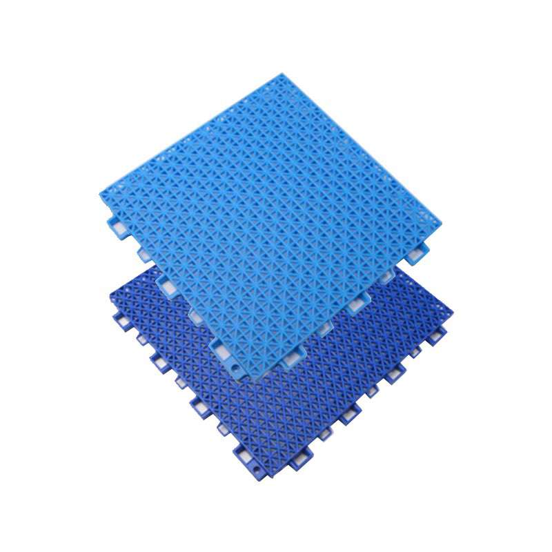 anti slip pp floor interlocking tiles for garage water drainage plastic flooring