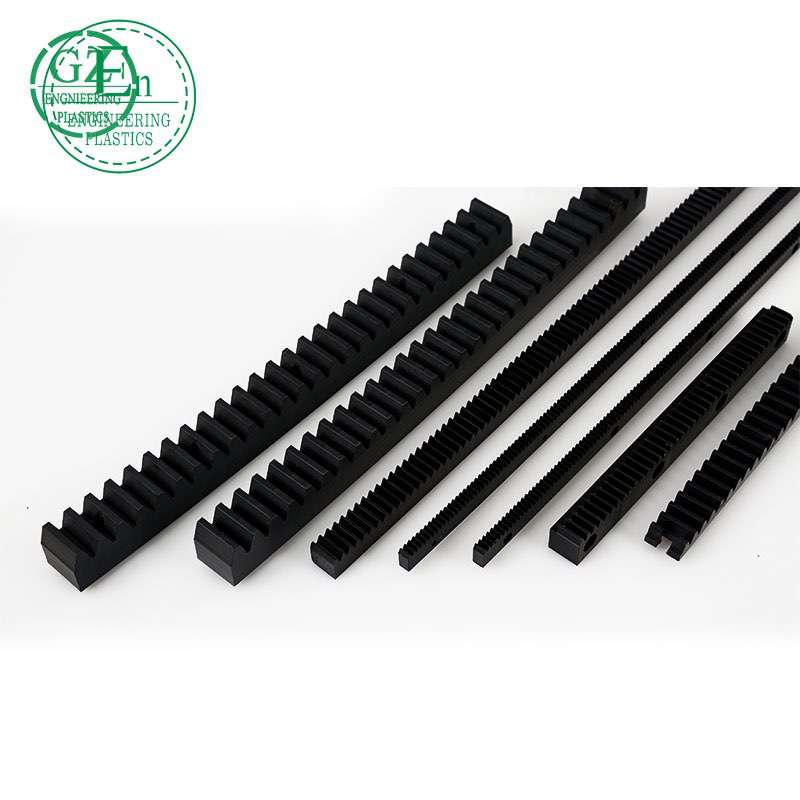 Self-lubricating plastic nylon chain rack to convey wear-resistant MC nylon spiral rack