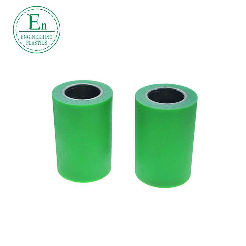 Plastic dust removal rubber roller silicone rubber non-adhesive wear-resistant polyurethane rubber roller