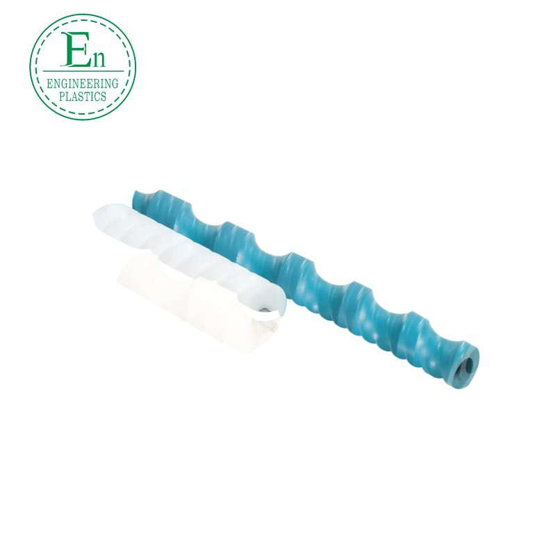 Nylon bottle divider conveying plastic screw into bottle screw pusher polyethylene screw