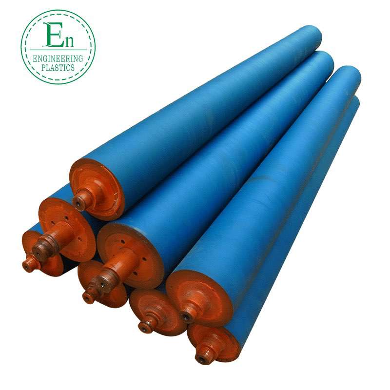 Silicone roller high temperature printing rubber roller Nitrile rubber roller wear-resistant polyurethane PU rubber roller