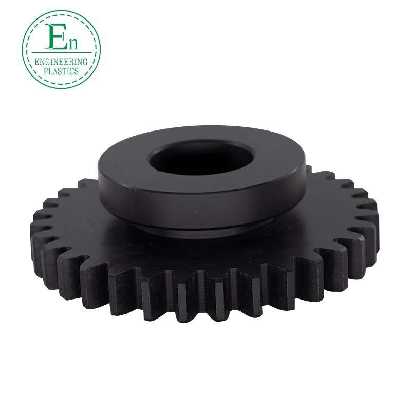 Nylon PA66 Plastic Products Sliding Gear Wear-resistant MC Nylon Injection Gear