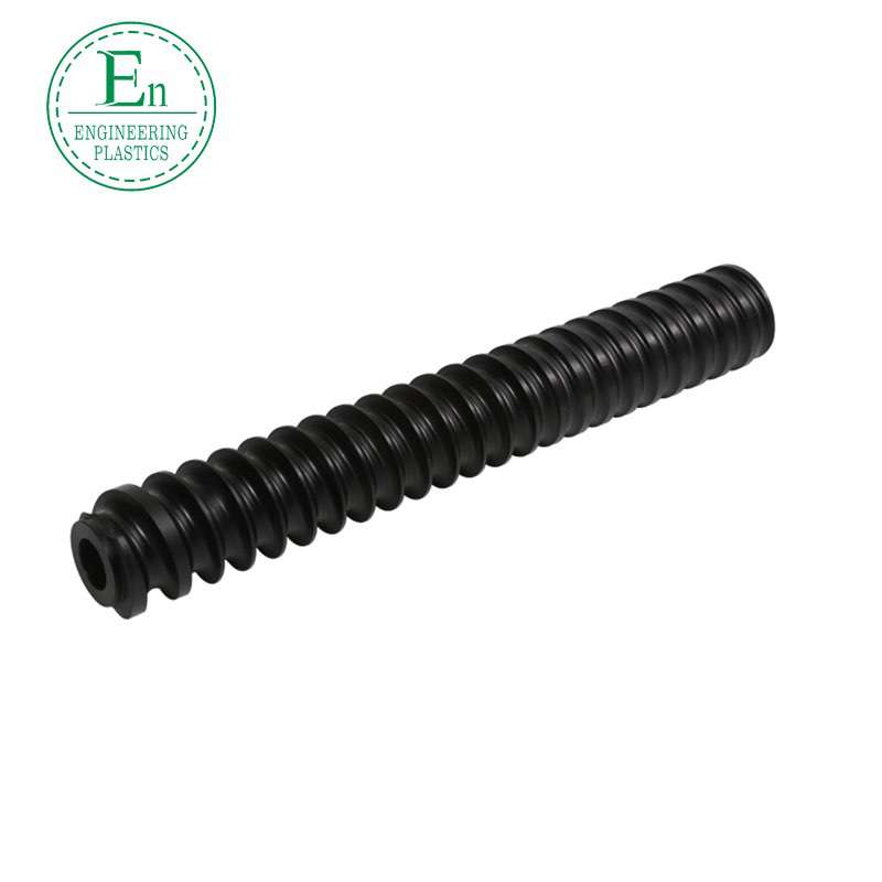 PA66 black plastic screw, nylon outer hexagonal insulated bolt, plastic screw