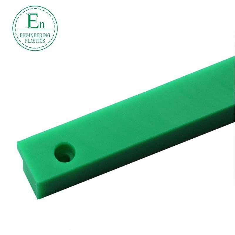 Polyethylene chain guide T-type single and double row ultra-high molecular weight food conveyor line chain guide