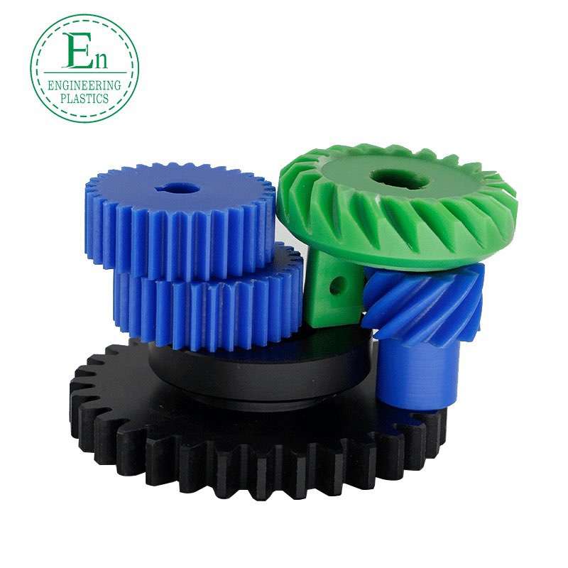 Nylon gears, high precision plastic transmission gears, wear-resistant and oily nylon gears