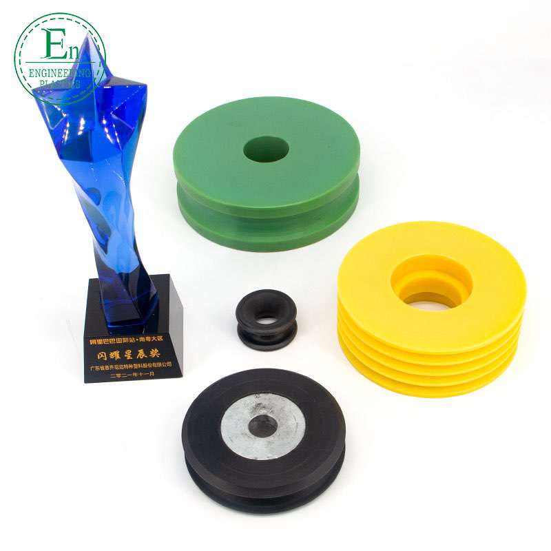 OEM ODM Plastic wheel nylon pulley wheels hot sale plastic wheel