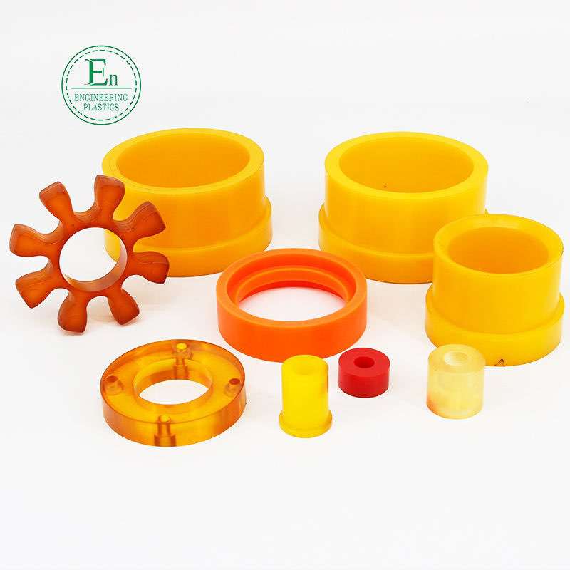 PU rubber plastic parts injection molding plastic parts custom design PU plastic rubber parts