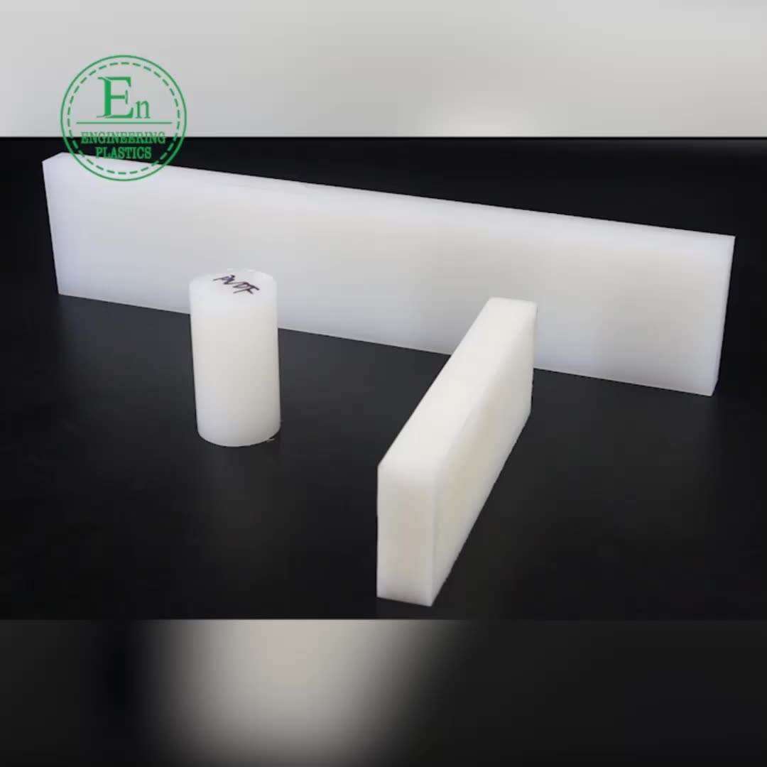 High performance plastic PVDF board rod customized PVDF sheet plate