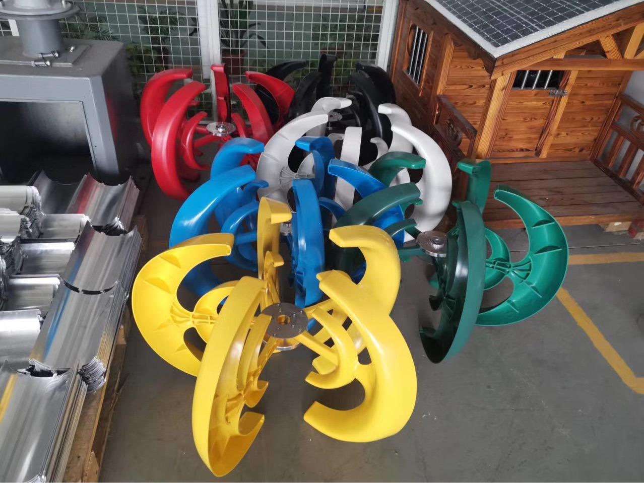 600W 700W 800W 900W 1000W wind driven turbine vertical 5 blades wind generators